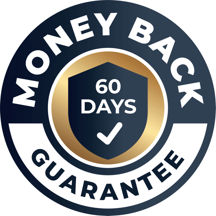  60 days money back guarantee